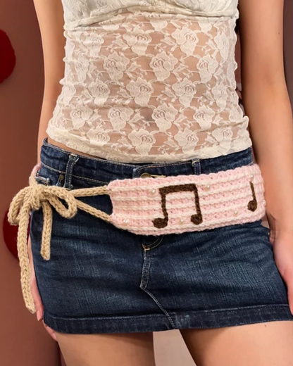 Crochet Music Belt