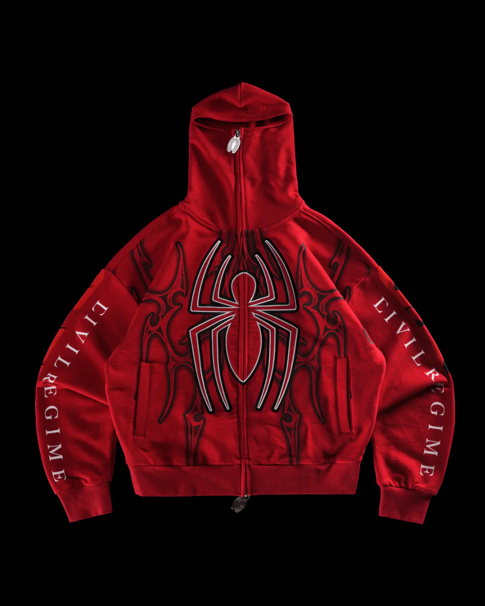 Spider Regime Zip Up