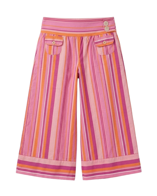 Berry Stripe Flares
