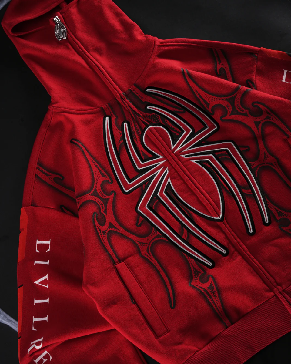 Spider Regime Zip Up