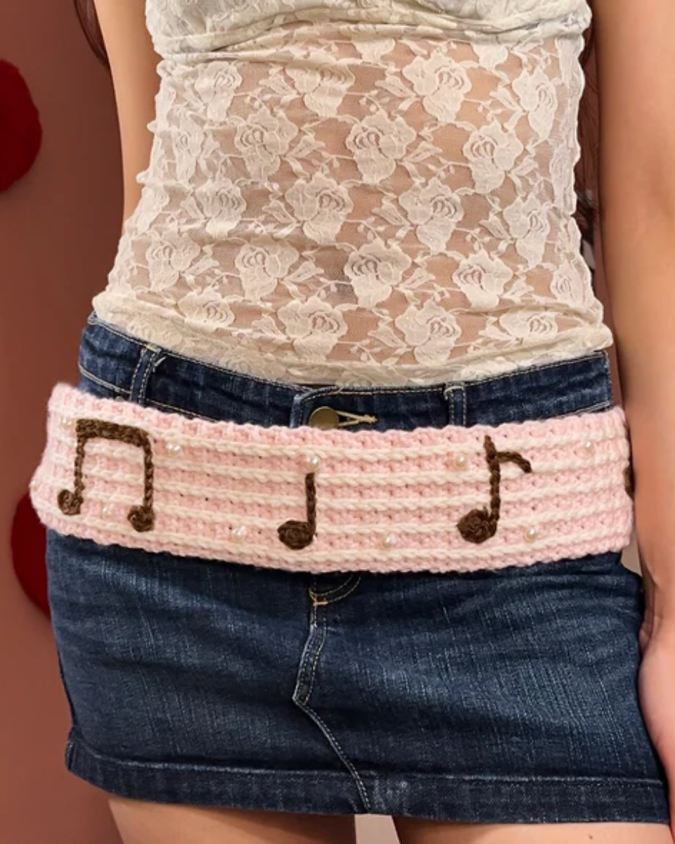 Crochet Music Belt