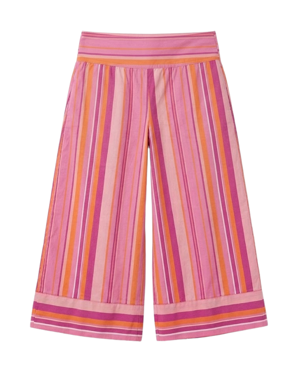 Berry Stripe Flares