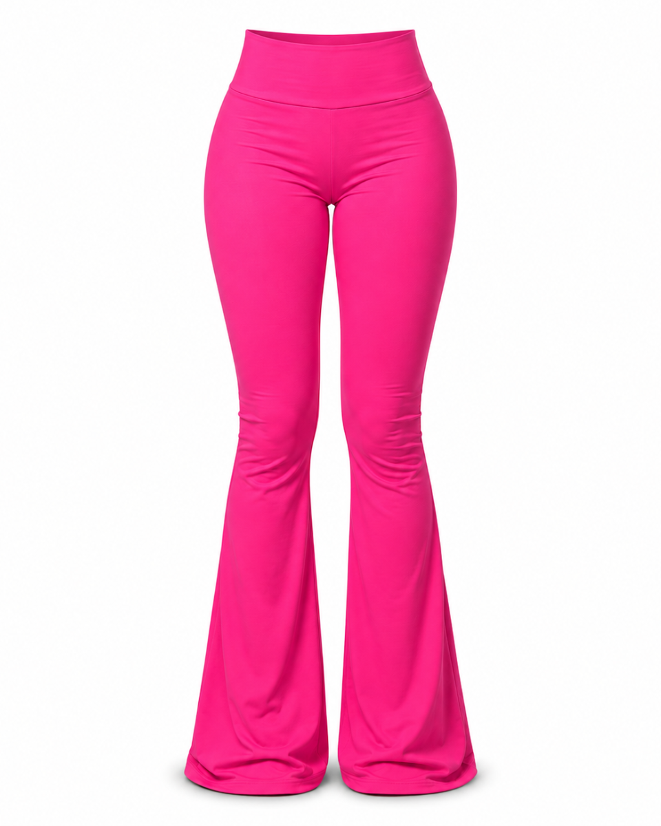 Crop Zip Flare Set