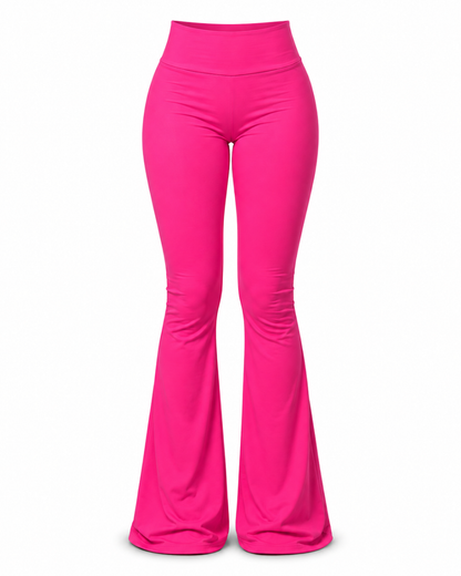 Crop Zip Flare Set