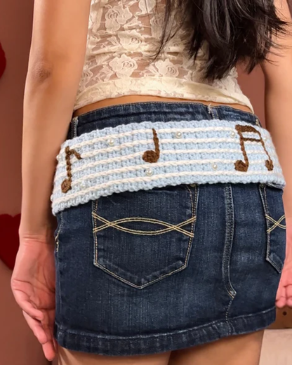 Crochet Music Belt