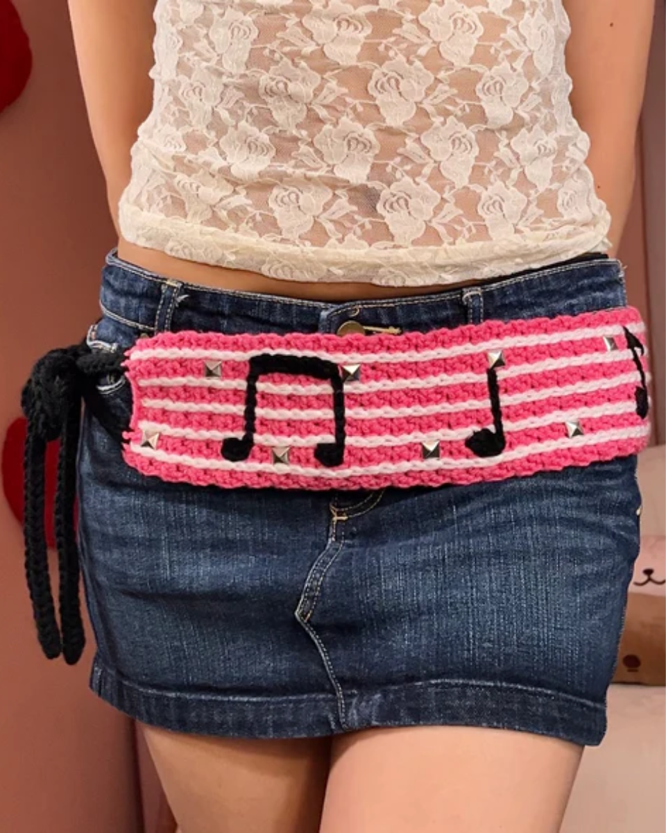 Crochet Music Belt