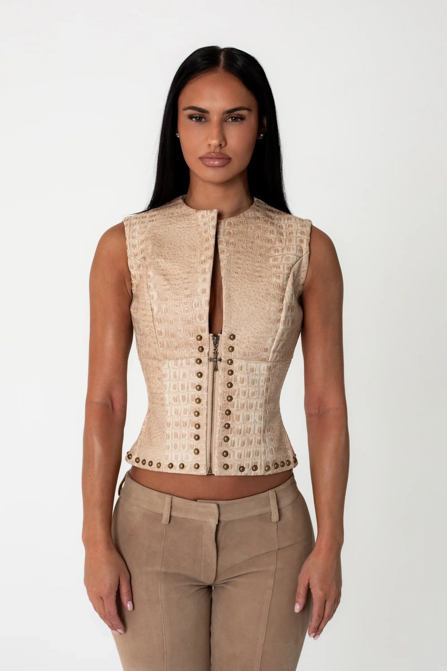 Croc Zip Vest