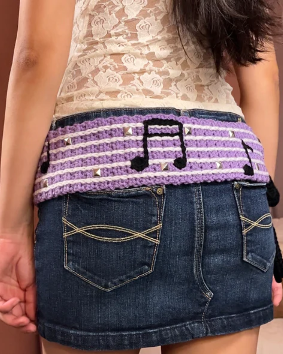 Crochet Music Belt