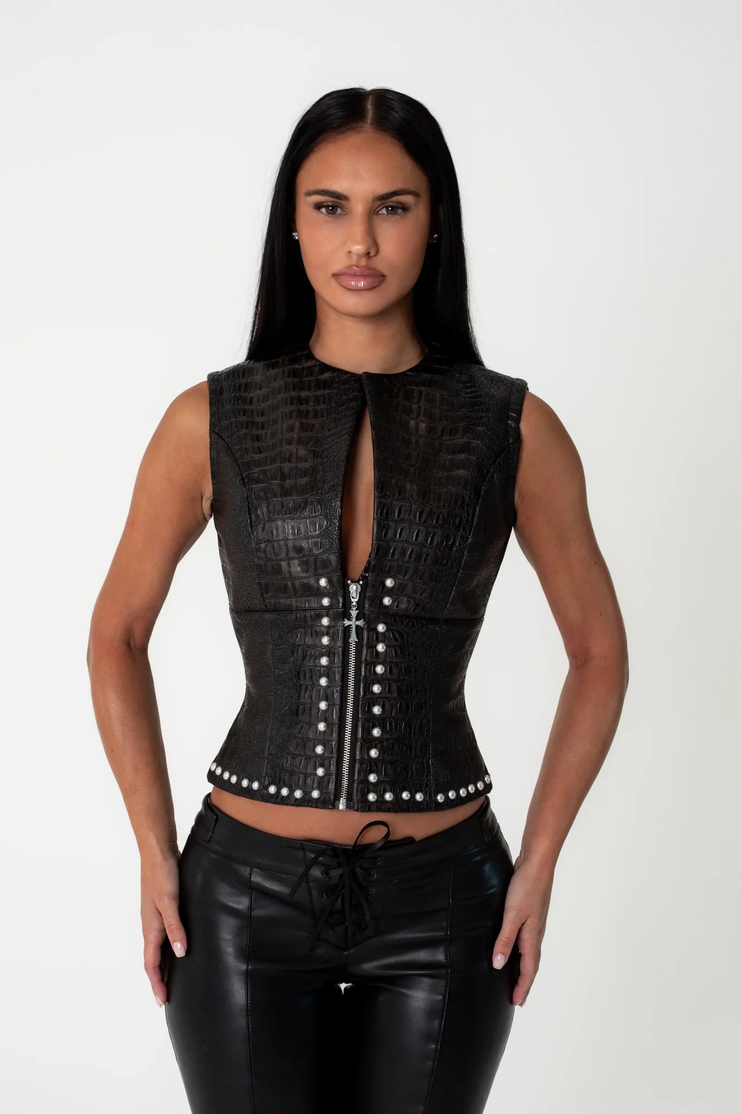 Croc Zip Vest