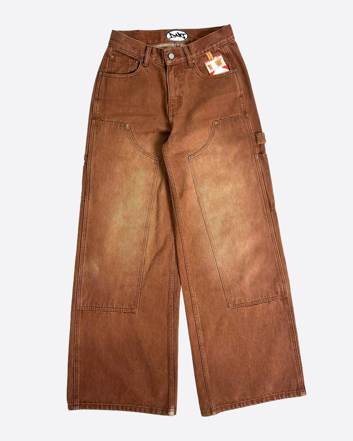 Mocha Baggy Jeans