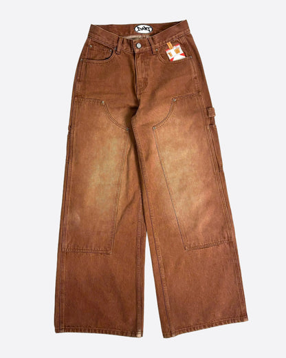 Mocha Baggy Jeans