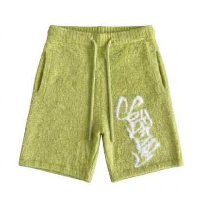Mohair Script Shorts