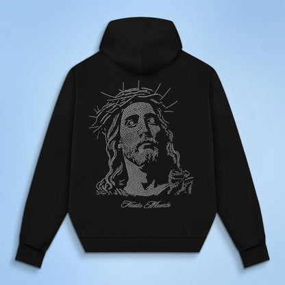 Jesus Rhinestone Hoodie