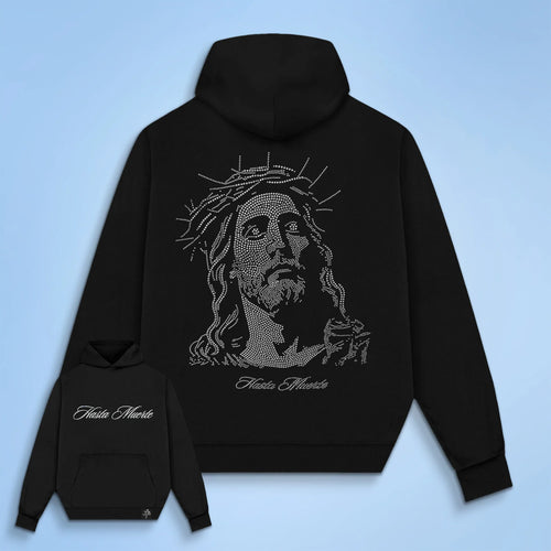 Jesus Rhinestone Hoodie