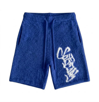 Mohair Script Shorts