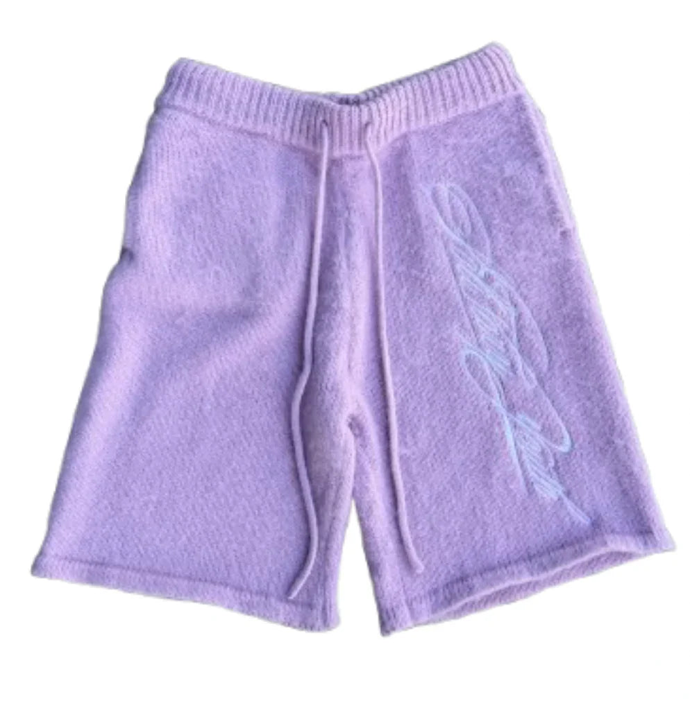 Mohair Script Shorts