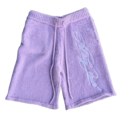 Mohair Script Shorts