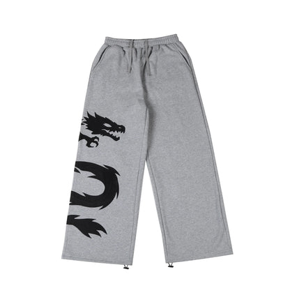Dragon Graphic Sweatpants