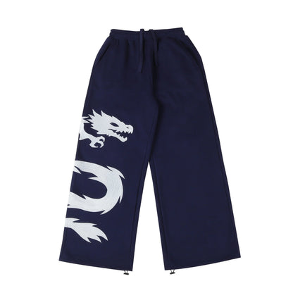 Dragon Graphic Sweatpants