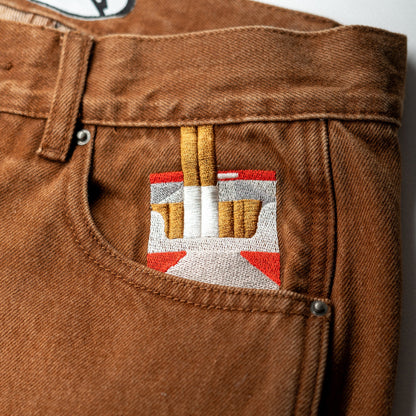 Mocha Baggy Jeans