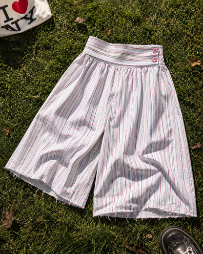 Whimsical Striped Shorts