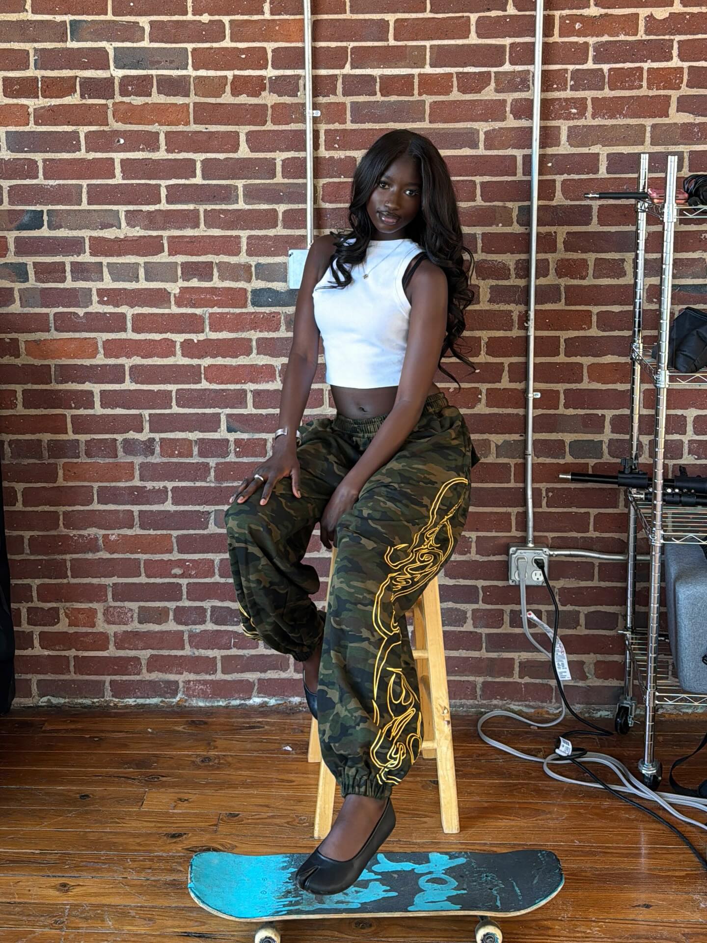 Unisex Camo Sweatpants