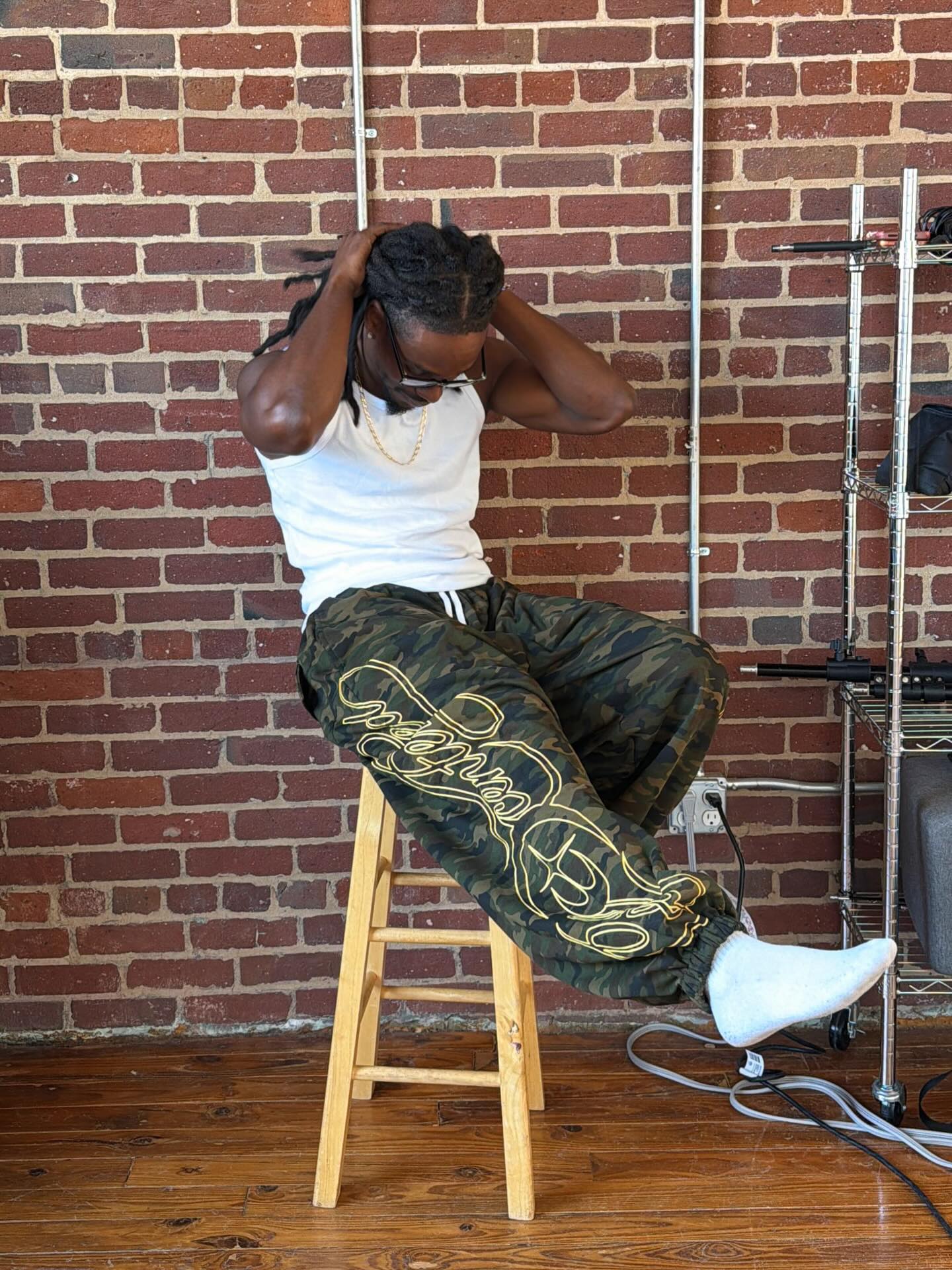 Unisex Camo Sweatpants