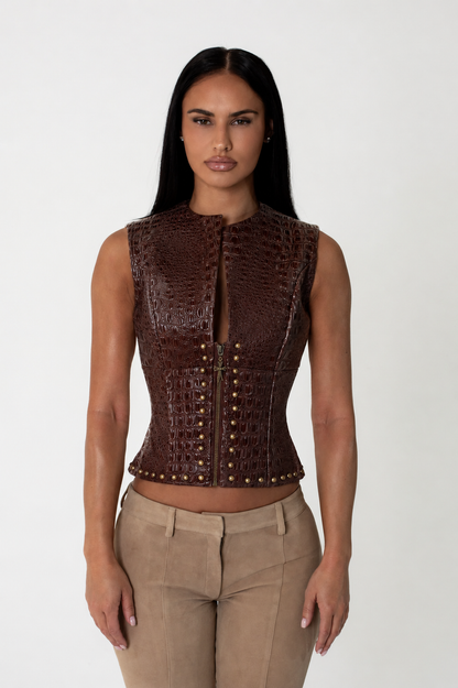 Croc Zip Vest
