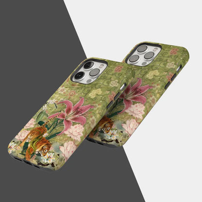 Lotus & Tiger Phone Case