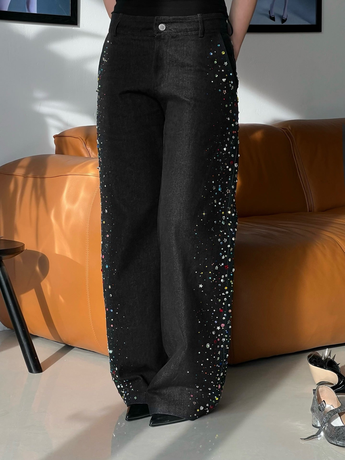 Cosmic Drip Jeans