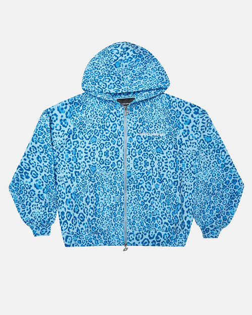 Cold Leopard Zip Up